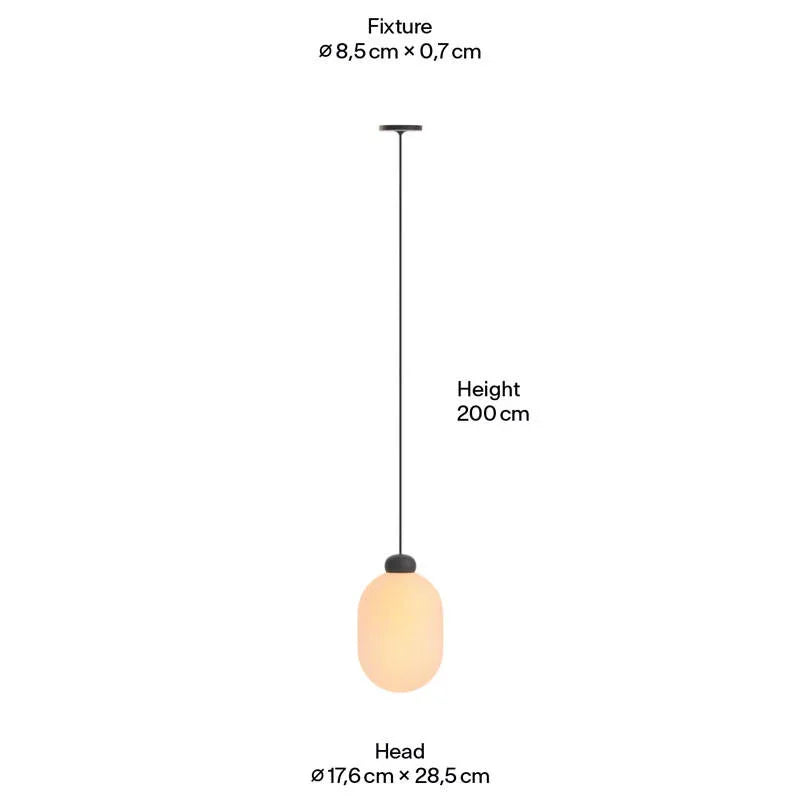 Grau Sun Recessed Pendant Light | All Square Lighting