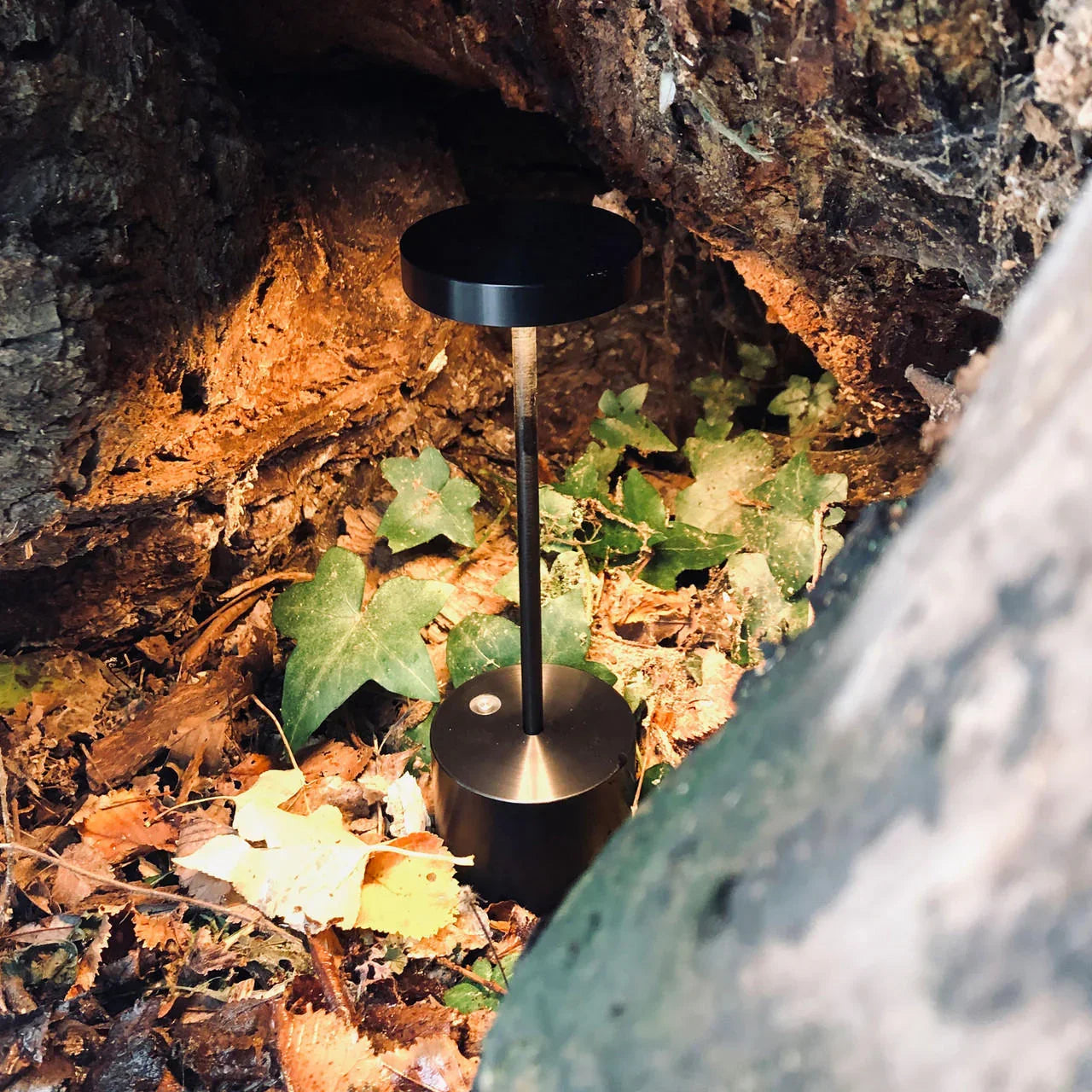 Hisle Luxciole Tall Portable Table Lamp | All Square Lighting