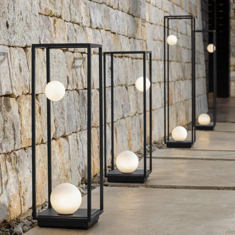 Karman Abachina AA Outdoor Floor Lamp | All Square Lighting