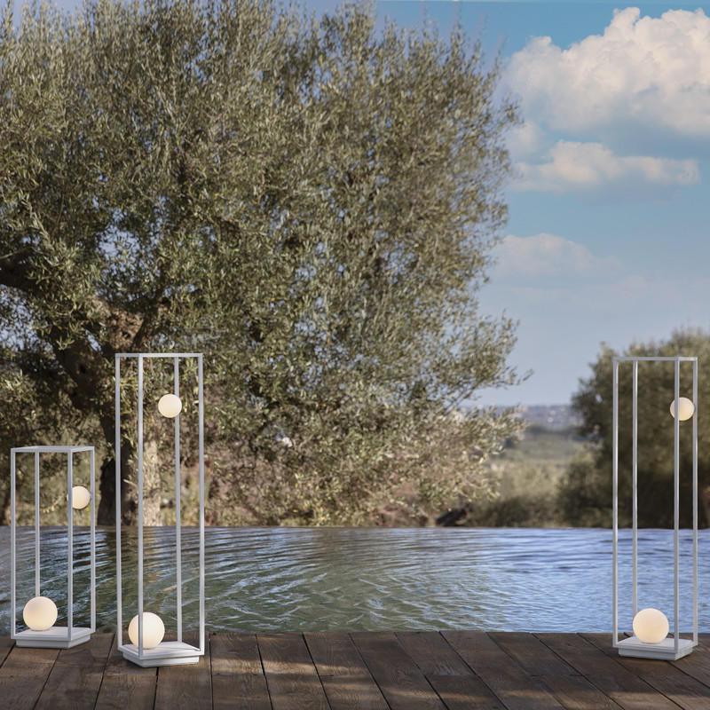 Karman Abachina AA Outdoor Floor Lamp | All Square Lighting