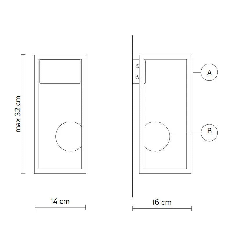 Karman Abachina Wall Light | All Square Lighting
