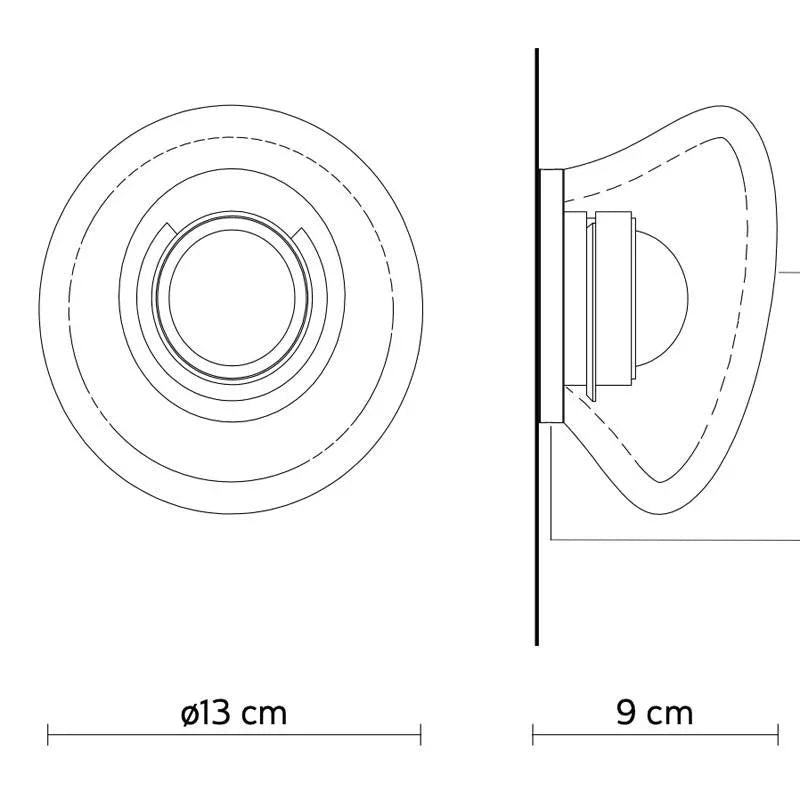 Karman Agua Wall Light | All Square Lighting