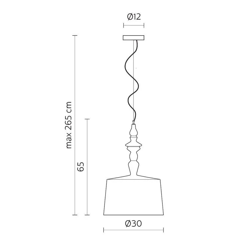 Karman Alì e Babà AE Pendant Light | All Square Lighting