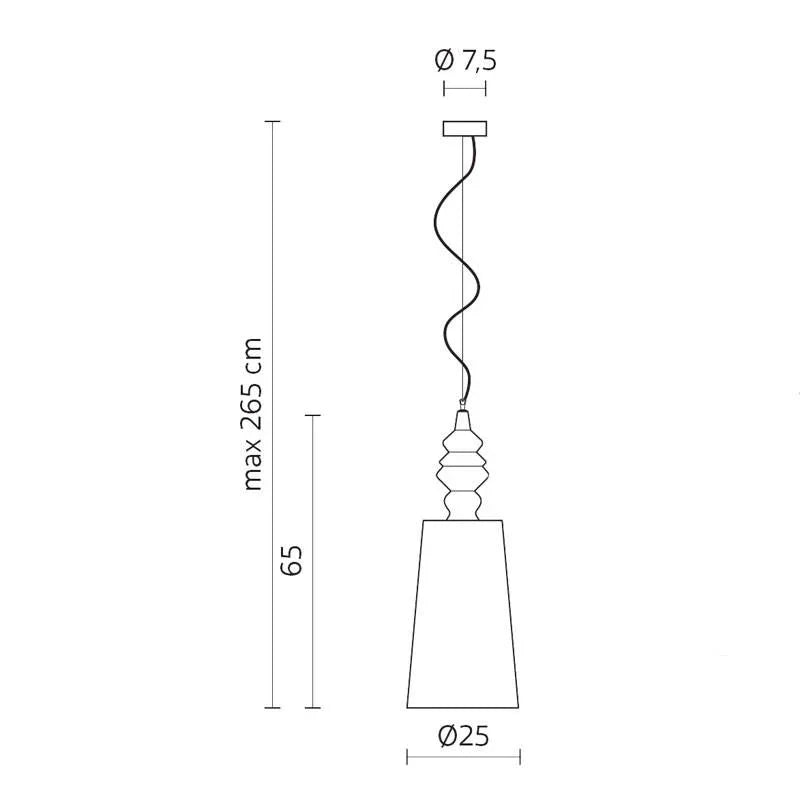 Karman Alì e Babà AF Pendant Light | All Square Lighting