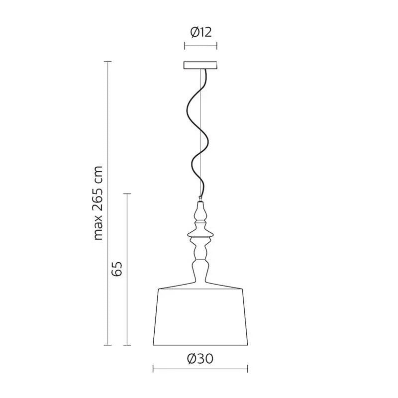 Karman Alì e Babà AG Pendant Light | All Square Lighting