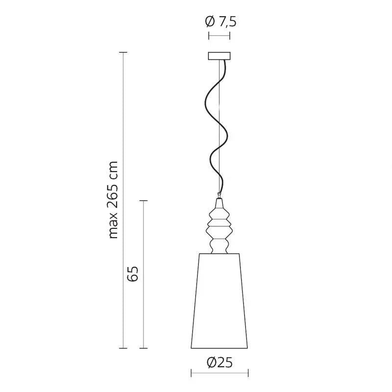Karman Alì e Babà AH Pendant Light | All Square Lighting