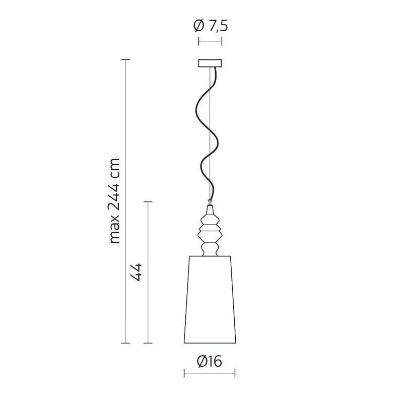 Karman Alibababy BC Pendant Light | All Square Lighting