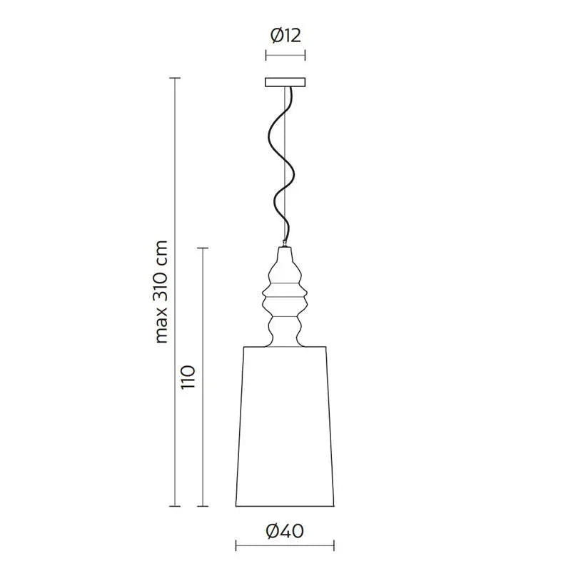 Karman Alibabig AB Pendant Light | All Square Lighting
