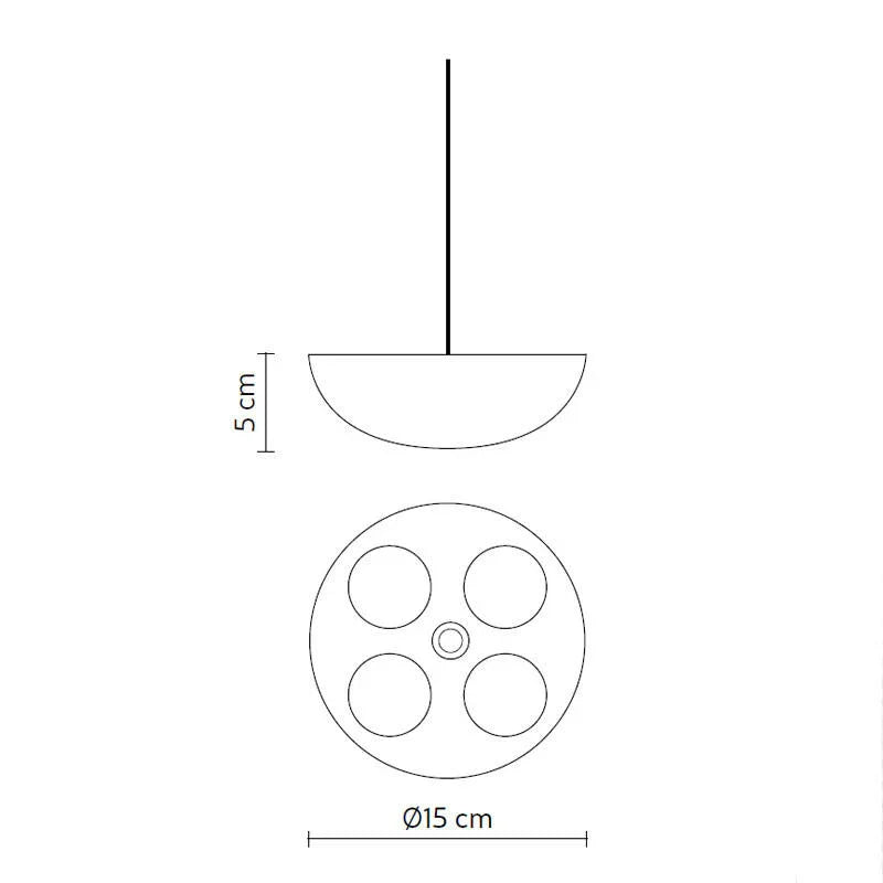 Karman Black Out Candle Holder Accessory | All Square Lighting