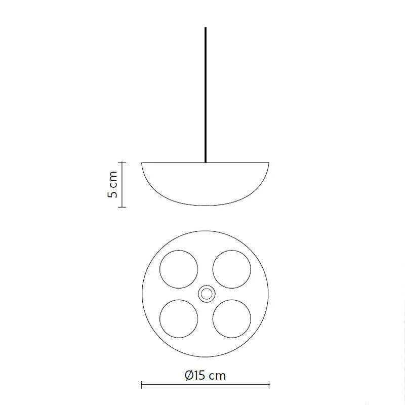 Karman Black Out Candle Holder Accessory | All Square Lighting