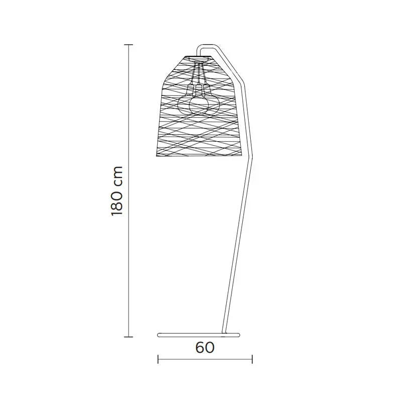 Karman Black Out Floor Lamp | All Square Lighting