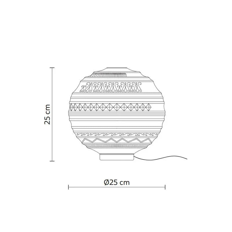 Karman Braille 1B Table Lamp | All Square Lighting