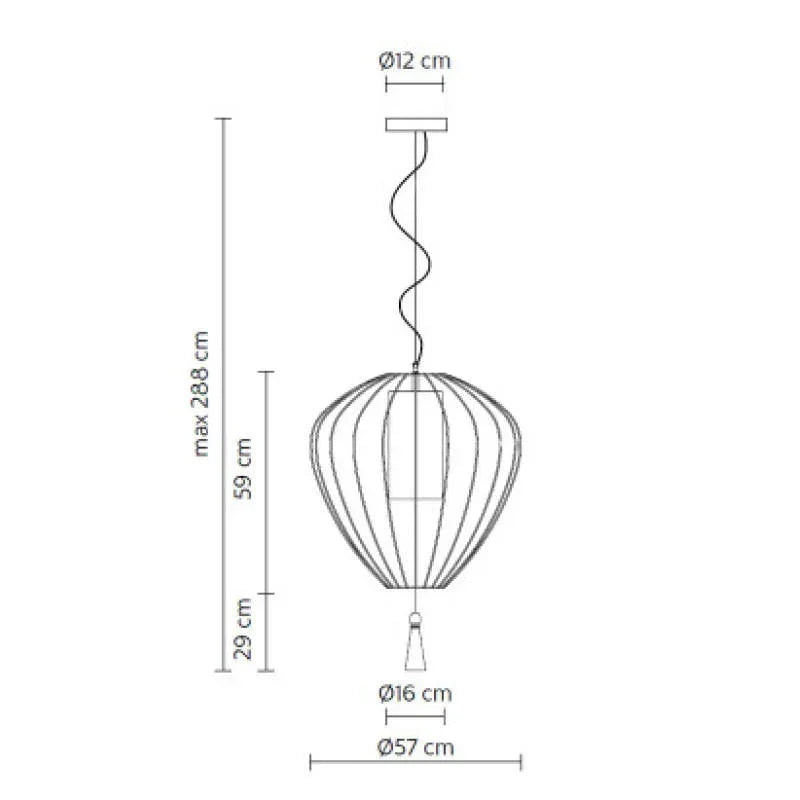 Karman Cell AM Pendant Light | All Square Lighting