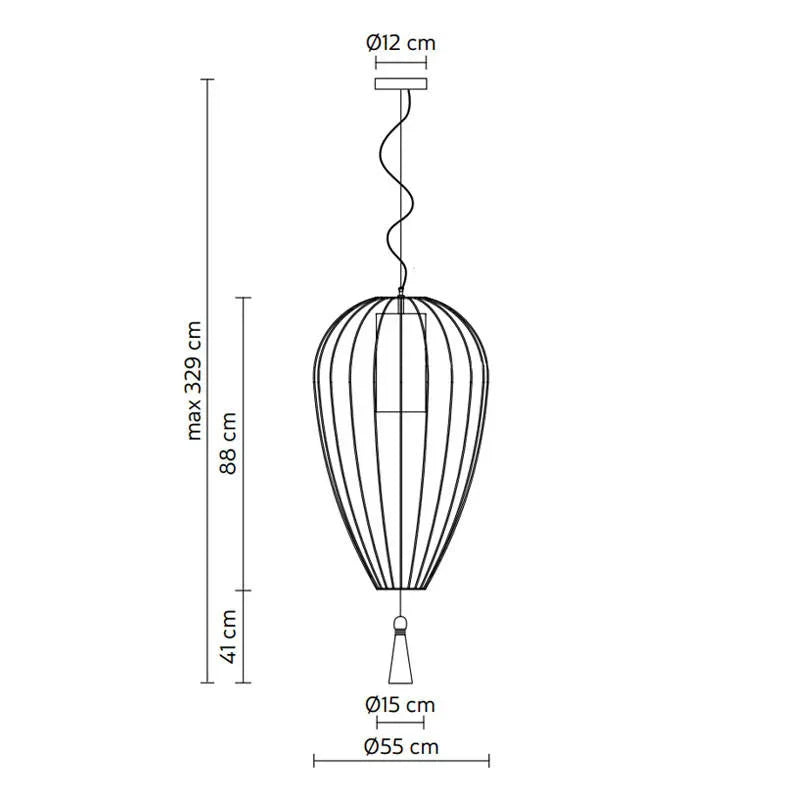 Karman Cell DM Pendant Light | All Square Lighting