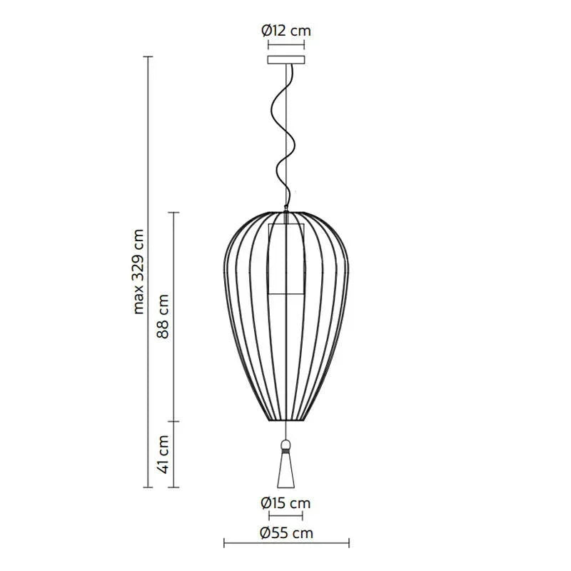 Karman Cell DM Pendant Light | All Square Lighting