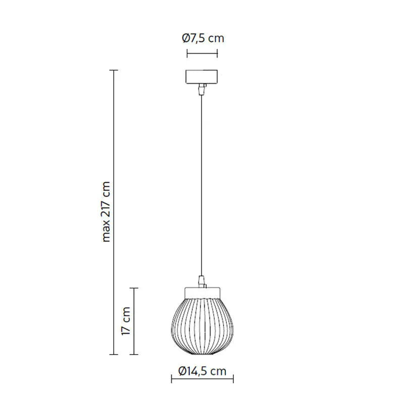 Karman Ceraunavolta 1A Pendant Light | All Square Lighting
