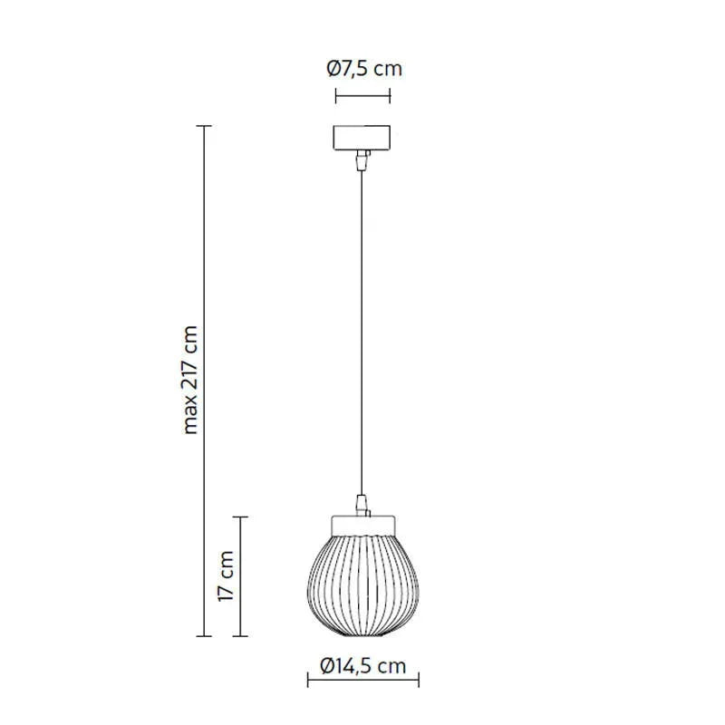 Karman Ceraunavolta 1A Pendant Light | All Square Lighting
