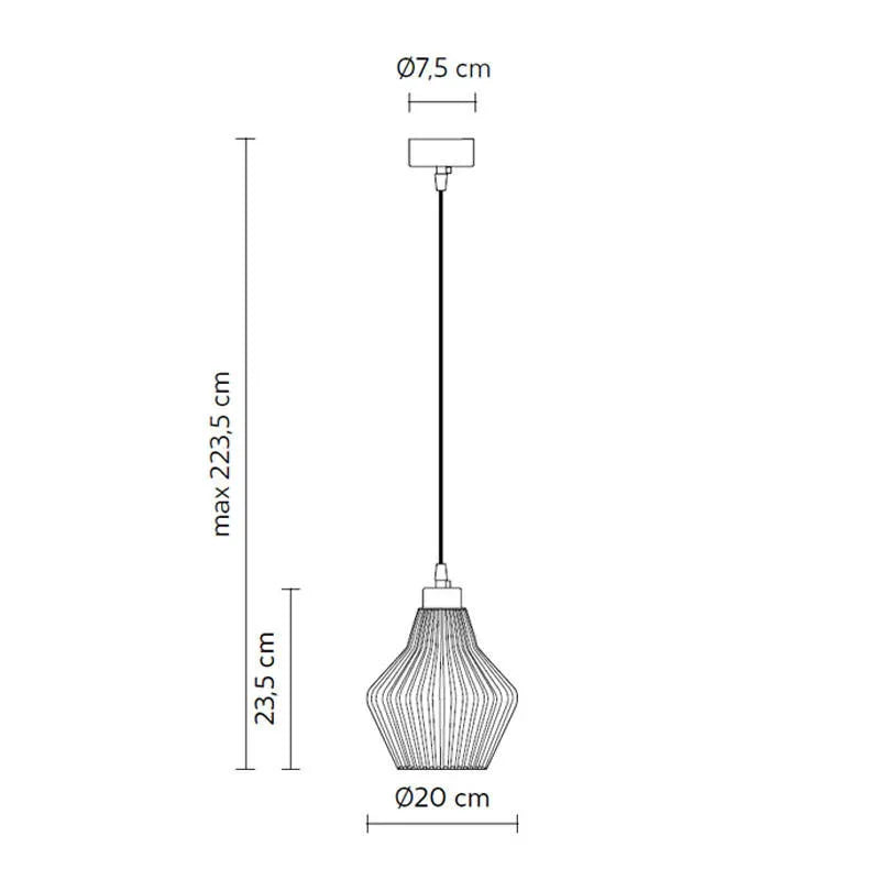 Karman Ceraunavolta 5B Pendant Light | All Square Lighting