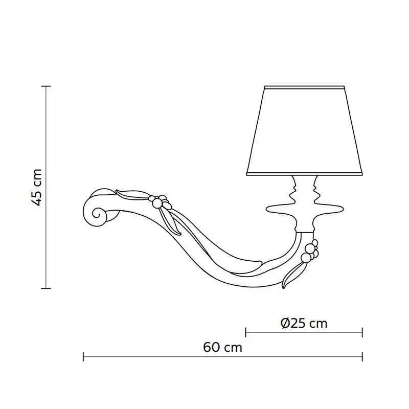 Karman Déjà-Vu AB Wall Light | All Square Lighting
