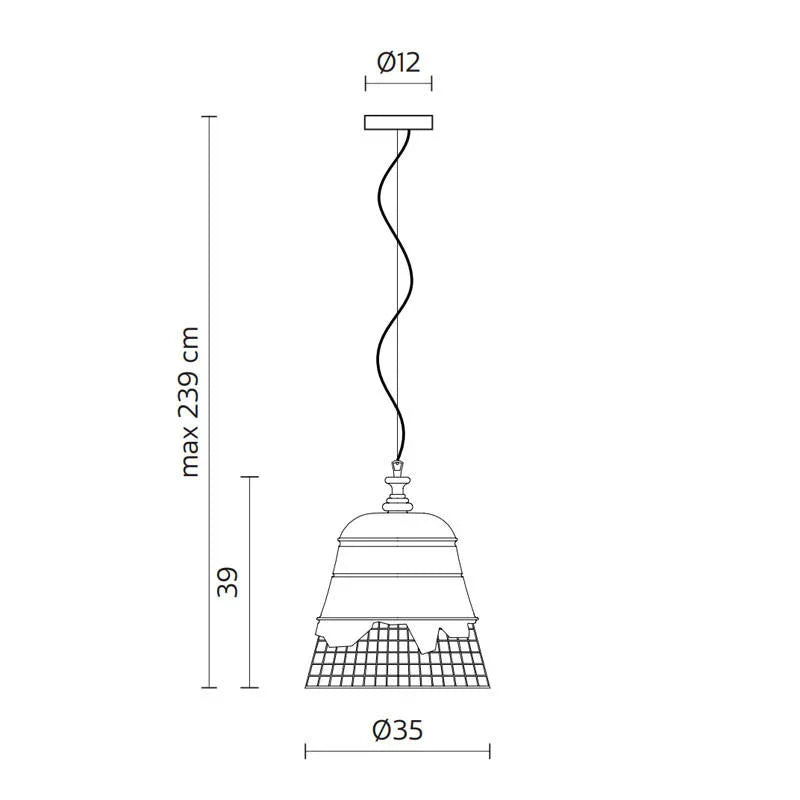 Karman Domenica AA Pendant Light | All Square Lighting