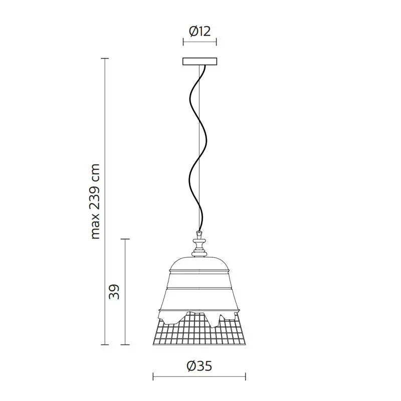 Karman Domenica AA Pendant Light | All Square Lighting