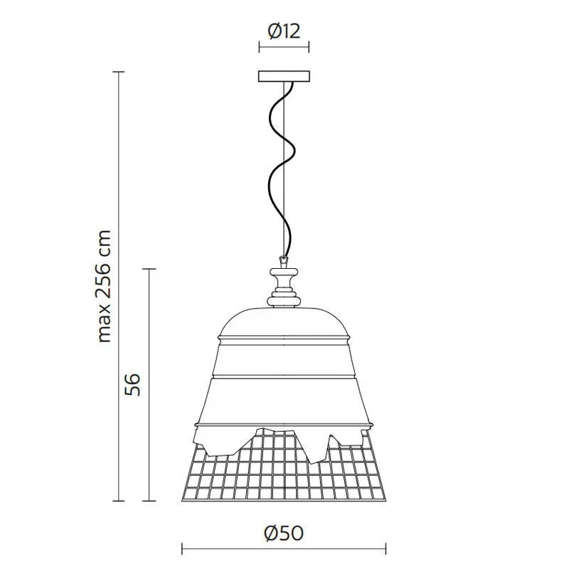 Karman Domenica AB Pendant Light | All Square Lighting