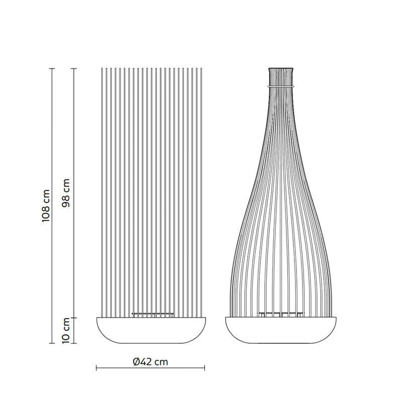 Karman Don’t Touch Floor Lamp | All Square Lighting