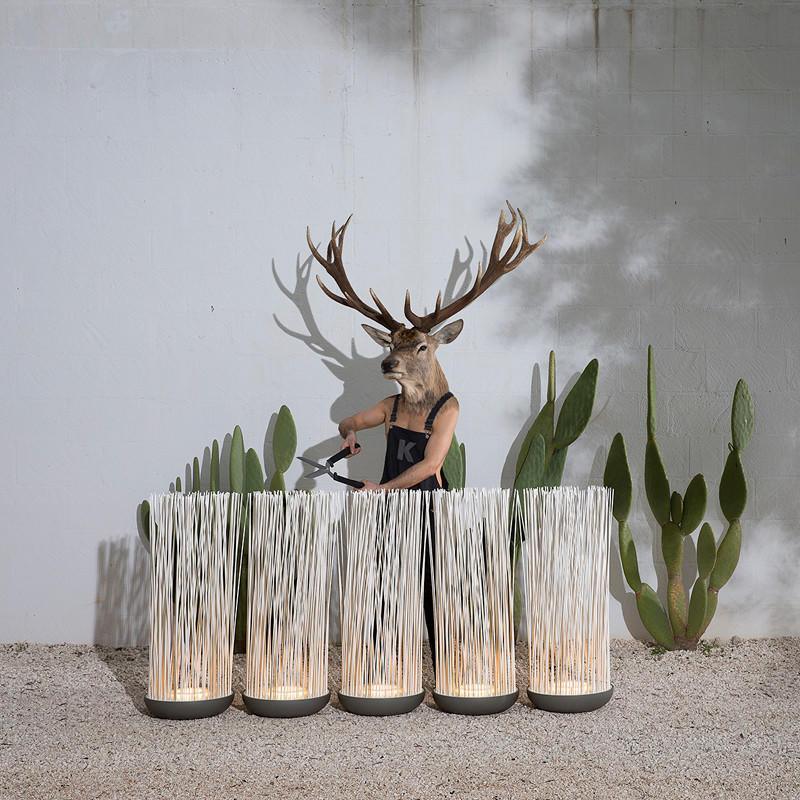 Karman Don’t Touch Outdoor Floor Lamp | All Square Lighting