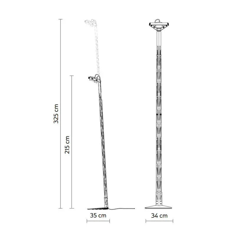 Karman Fireman Floor Lamp | All Square Lighting