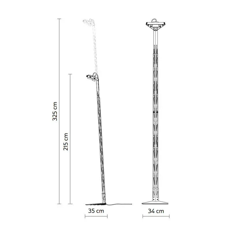 Karman Fireman Floor Lamp | All Square Lighting