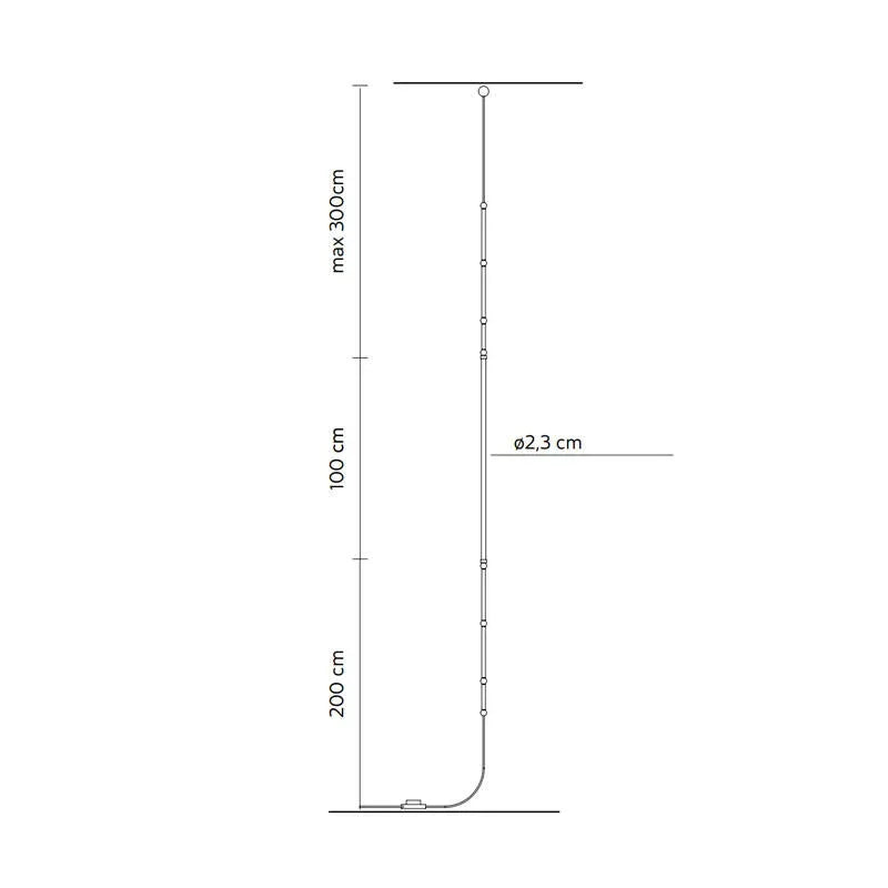Karman Leda Floor Lamp | All Square Lighting