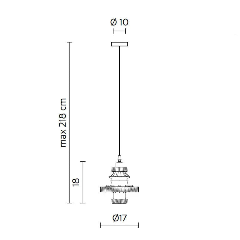 Karman Mek AA LED Pendant Light | All Square Lighting