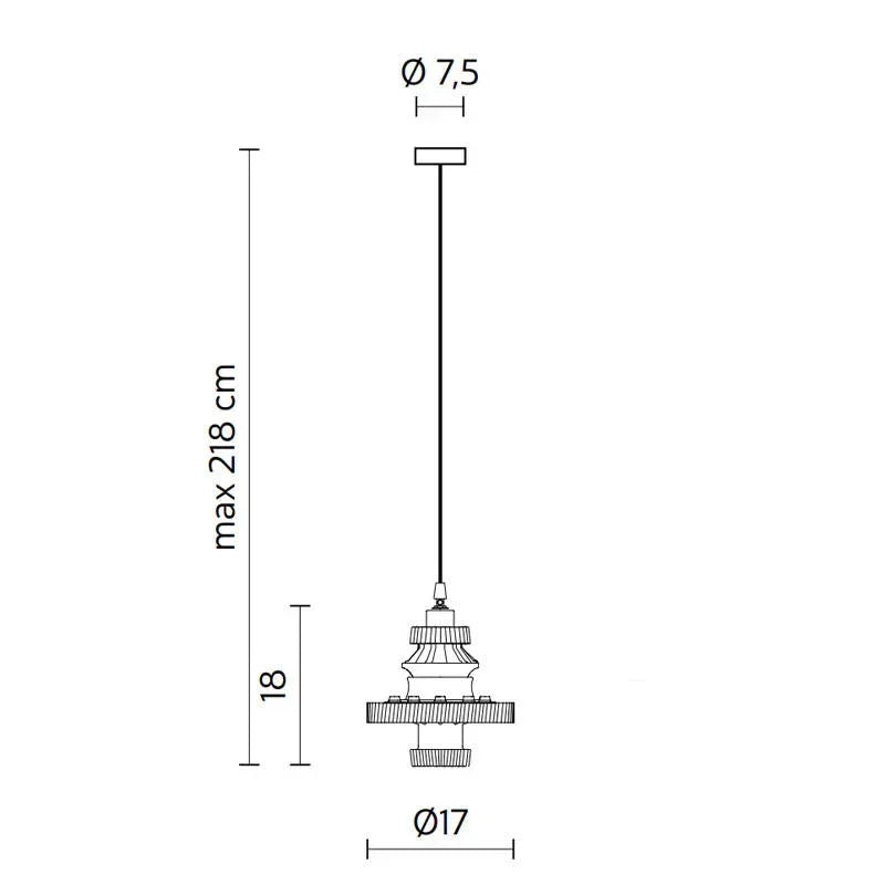 Karman Mek AA Pendant Light | All Square Lighting