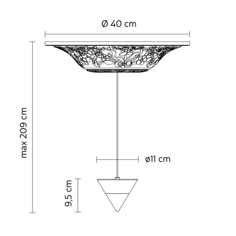 Karman Moonbloom AA Pendant Light | All Square Lighting