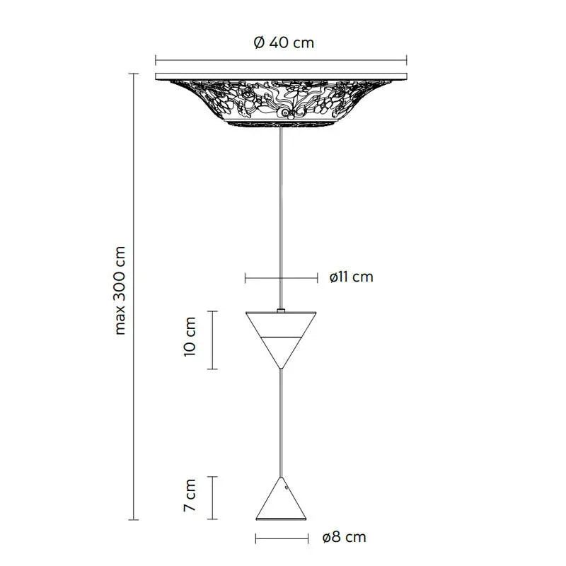 Karman Moonbloom AB Pendant Light | All Square Lighting