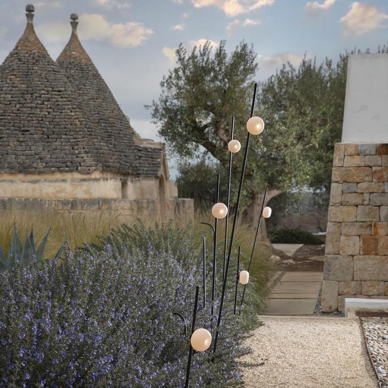 Karman Pois BN Outdoor Floor Lamp | All Square Lighting