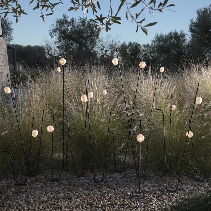 Karman Pois BN Outdoor Floor Lamp | All Square Lighting