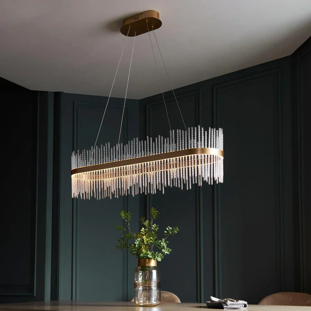 Lifestyle Lighting Company Cascade Oval Pendant Light | All Square Lighting