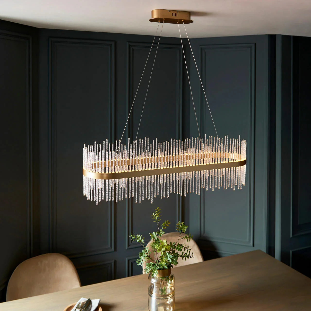 Lifestyle Lighting Company Cascade Oval Pendant Light | All Square Lighting