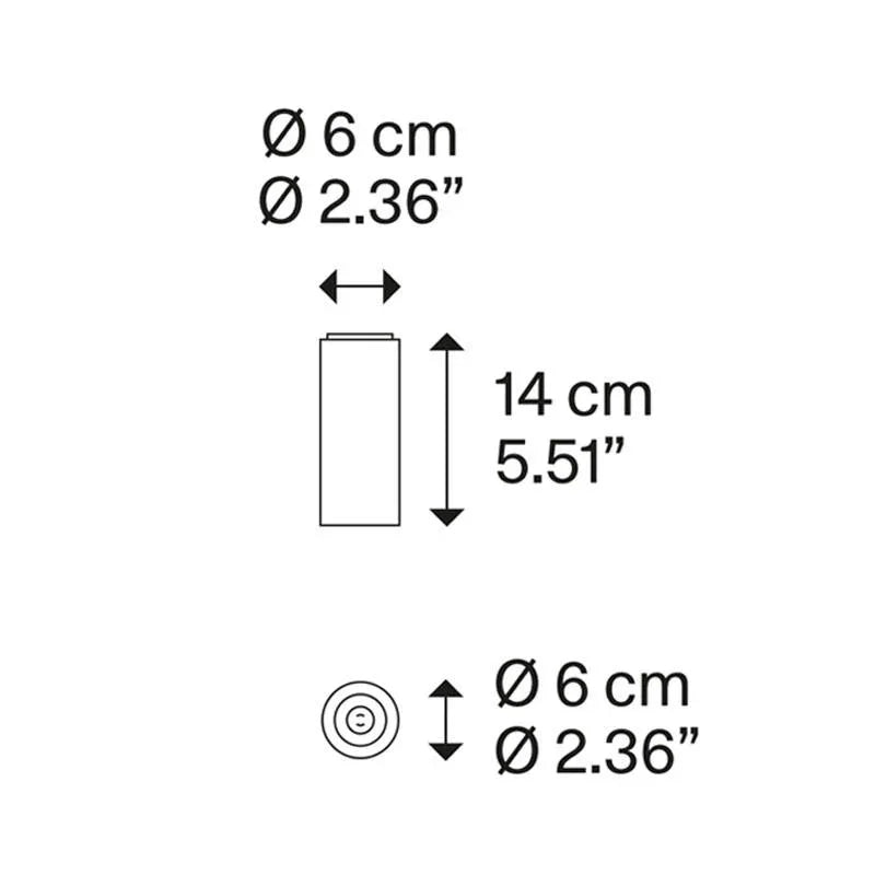Lodes A-Tube Mini Ceiling Light | All Square Lighting