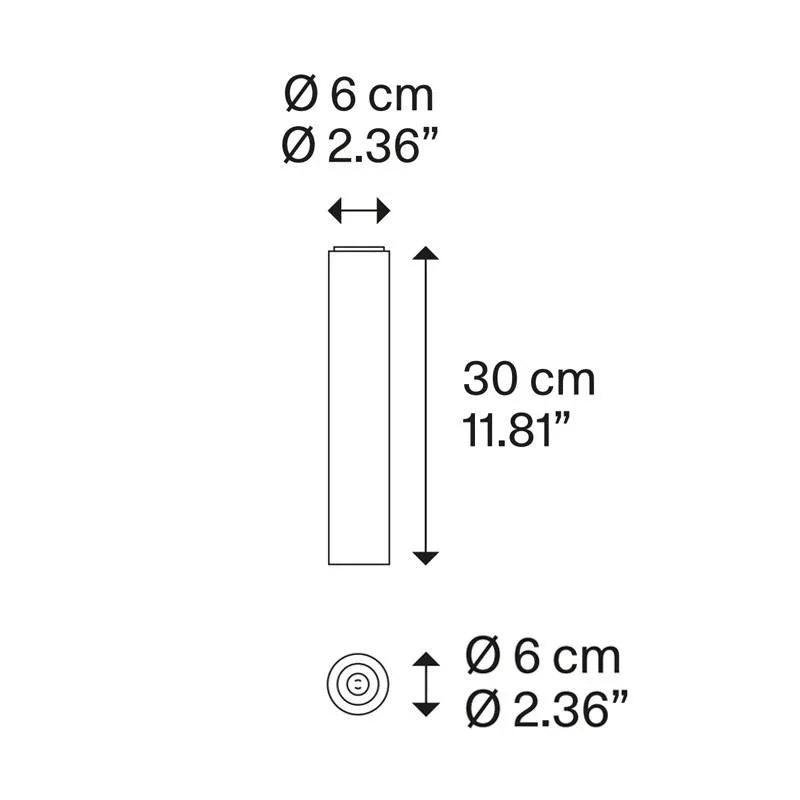 Lodes A-Tube Small Ceiling Light | All Square Lighting