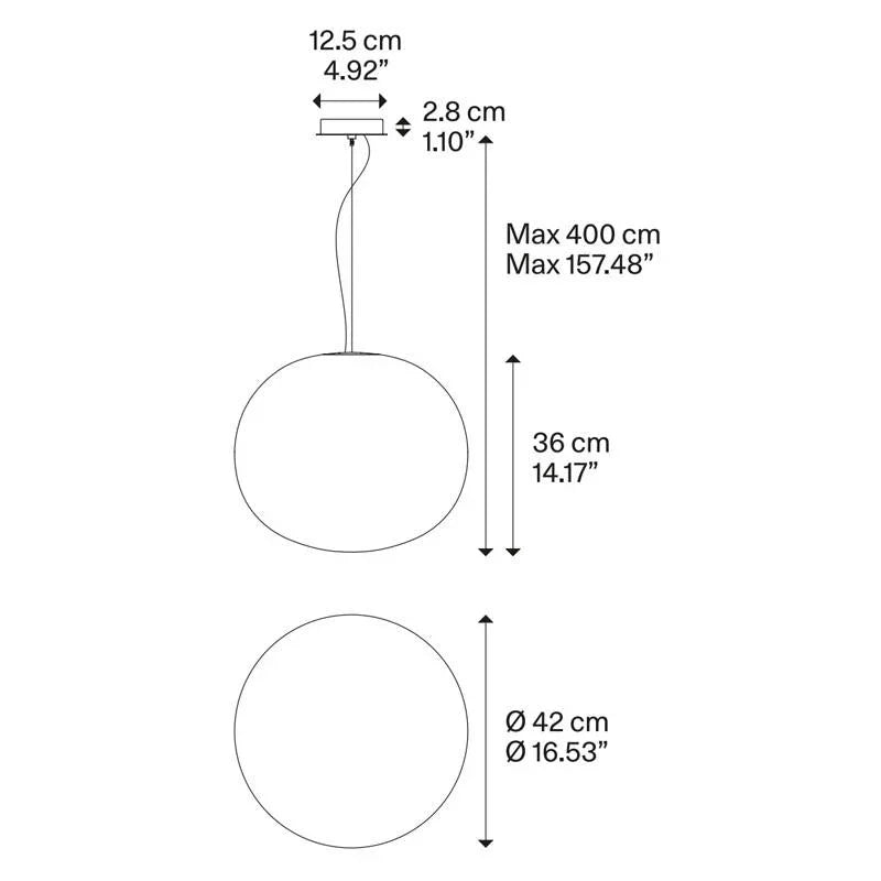 Lodes Volum 42 Pendant Light | All Square Lighting
