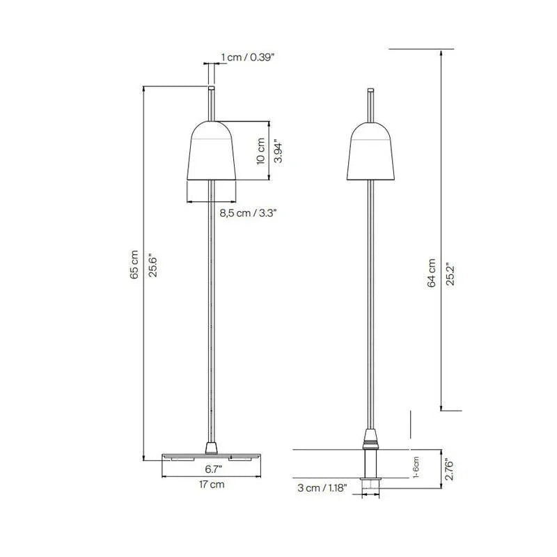Luceplan Ascent Table Lamp | All Square Lighting