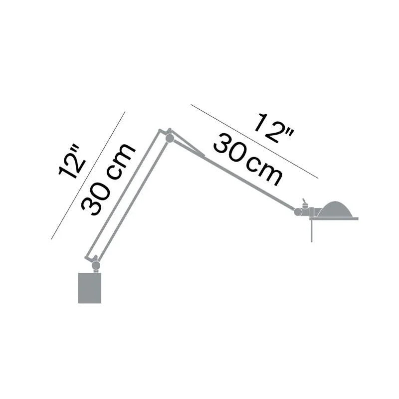 Luceplan Berenice 30 Wall Light | All Square Lighting