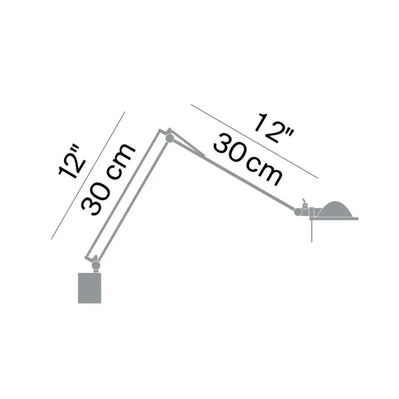Luceplan Berenice 30 Wall Light | All Square Lighting