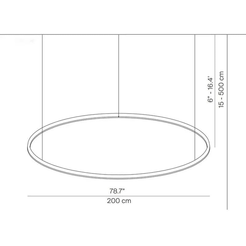 Luceplan Compendium Circle Large Pendant Light | All Square Lighting