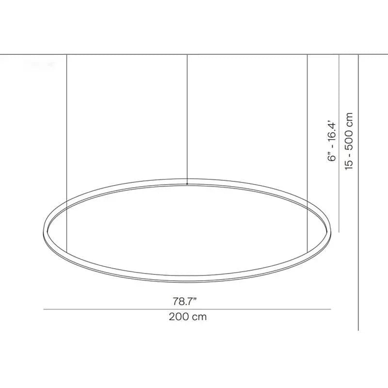 Luceplan Compendium Circle Large Pendant Light | All Square Lighting