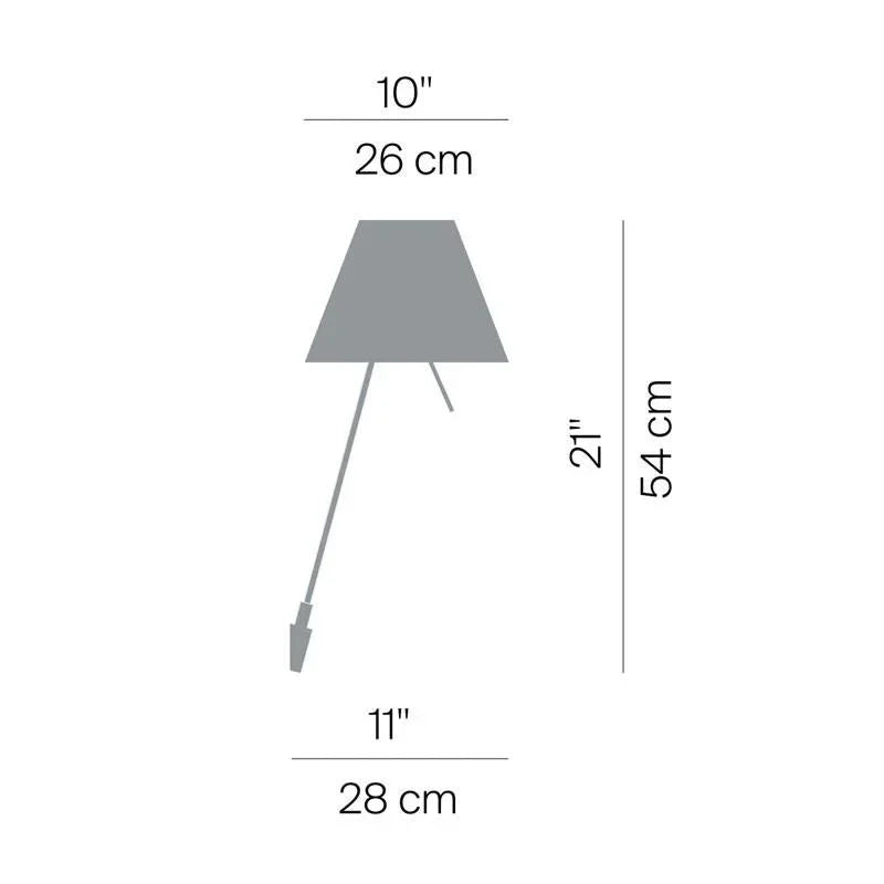 Luceplan Constanzina Wall Light | All Square Lighting