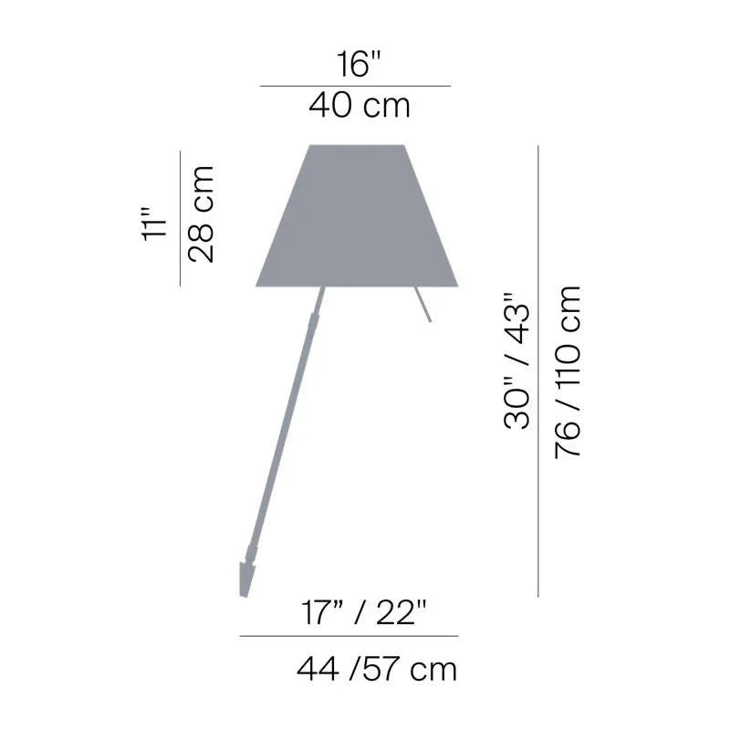 Luceplan Costanza Wall Light | All Square Lighting
