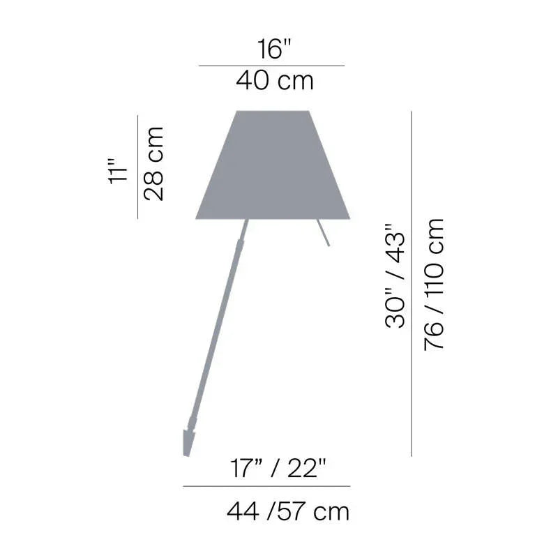 Luceplan Costanza Wall Light | All Square Lighting